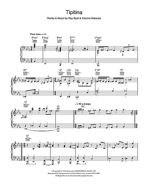 Learn to play Hugh Laurie Tipitina sheet music for Piano, Vocal & Guitar in minutes. Hugh Laurie Tipitina sheet music notes and chords. Download Printable PDF.