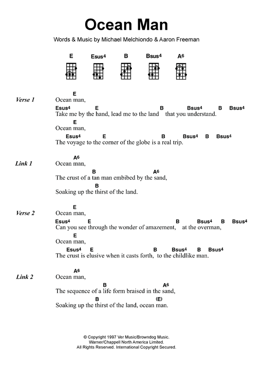 Piano Sheet Music Symbols Piano Man Ukulele Chords