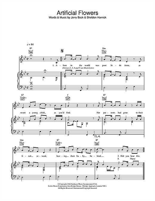 Learn to play The Beautiful South Artificial Flowers sheet music for Piano, Vocal & Guitar (Right-Hand Melody) in minutes. The Beautiful South Artificial Flowers sheet music notes and chords. Download Printable PDF.