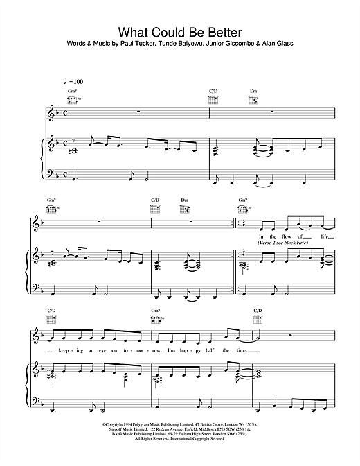 Learn to play The Lighthouse Family What Could Be Better sheet music for Piano, Vocal & Guitar (Right-Hand Melody) in minutes. The Lighthouse Family What Could Be Better sheet music notes and chords. Download Printable PDF.