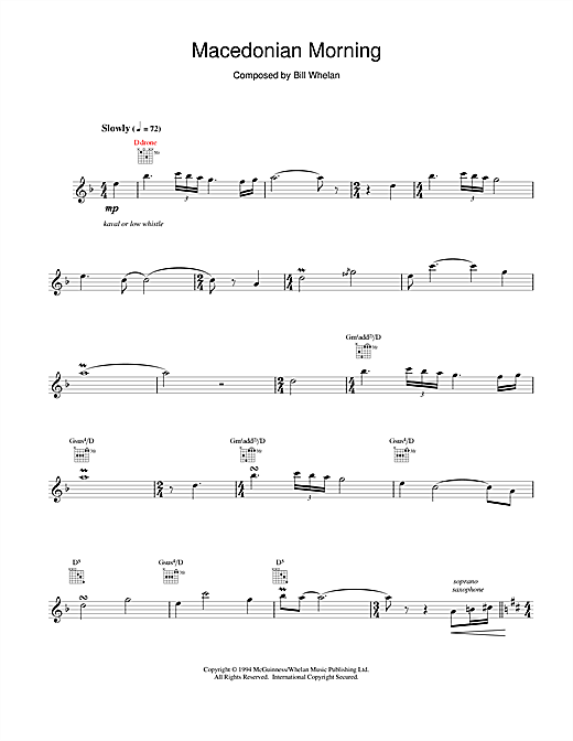 Learn to play Bill Whelan Macedonian Morning (from Riverdance) sheet music for Piano in minutes. Bill Whelan Macedonian Morning (from Riverdance) sheet music notes and chords. Download Printable PDF.