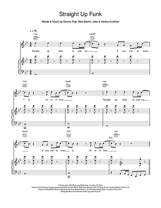 Learn to play Five Straight Up Funk sheet music for Violin in minutes. Five Straight Up Funk sheet music notes and chords. Download Printable PDF.