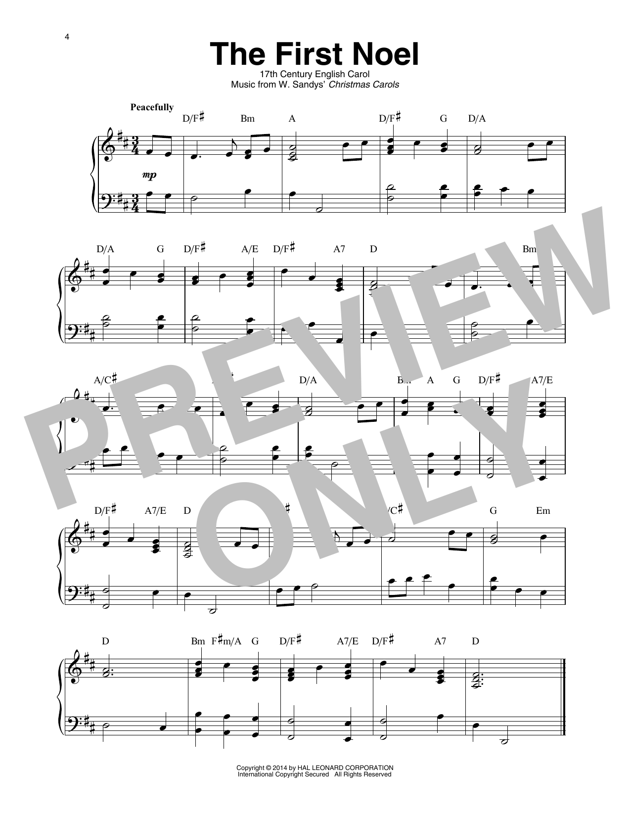 Download 17th Century English Carol The First Noel (arr. Maeve Gilchrist) Sheet Music and learn how to play Harp PDF digital score in minutes