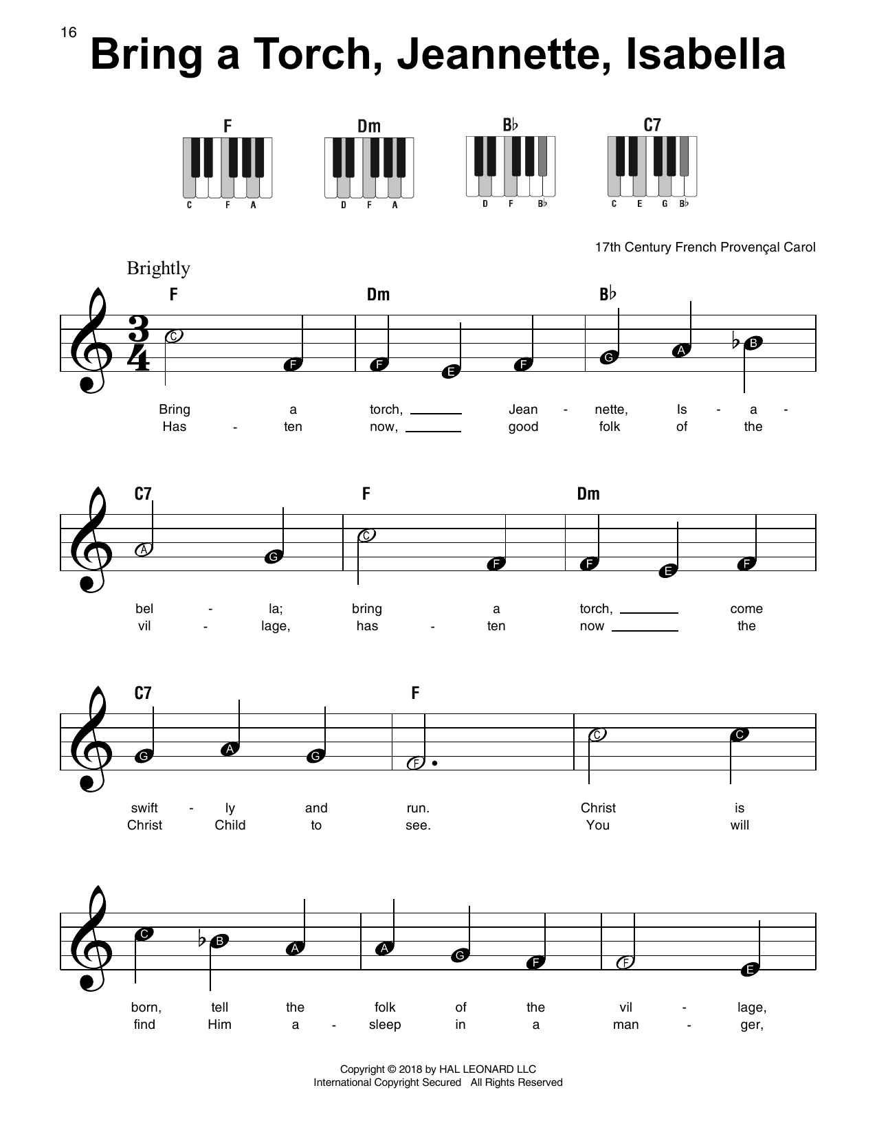 Download 17th Century French Carol Sheet Music and learn how to play Cello PDF score in minutes