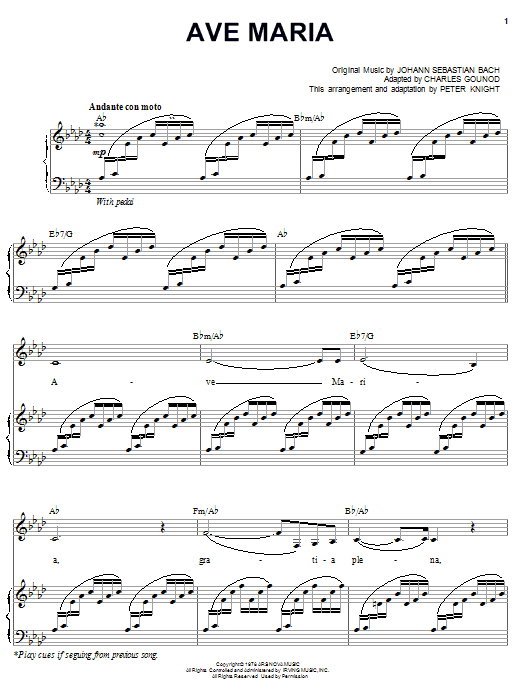Learn to play Carpenters Ave Maria sheet music for Piano, Vocal & Guitar (Right-Hand Melody) in minutes. Carpenters Ave Maria sheet music notes and chords. Download Printable PDF.