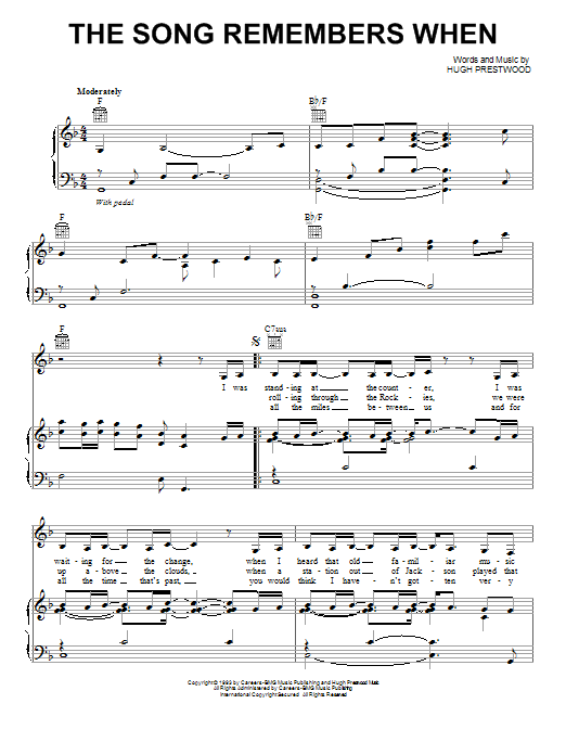 Learn to play Trisha Yearwood The Song Remembers When sheet music for Piano, Vocal & Guitar (Right-Hand Melody) in minutes. Trisha Yearwood The Song Remembers When sheet music notes and chords. Download Printable PDF.