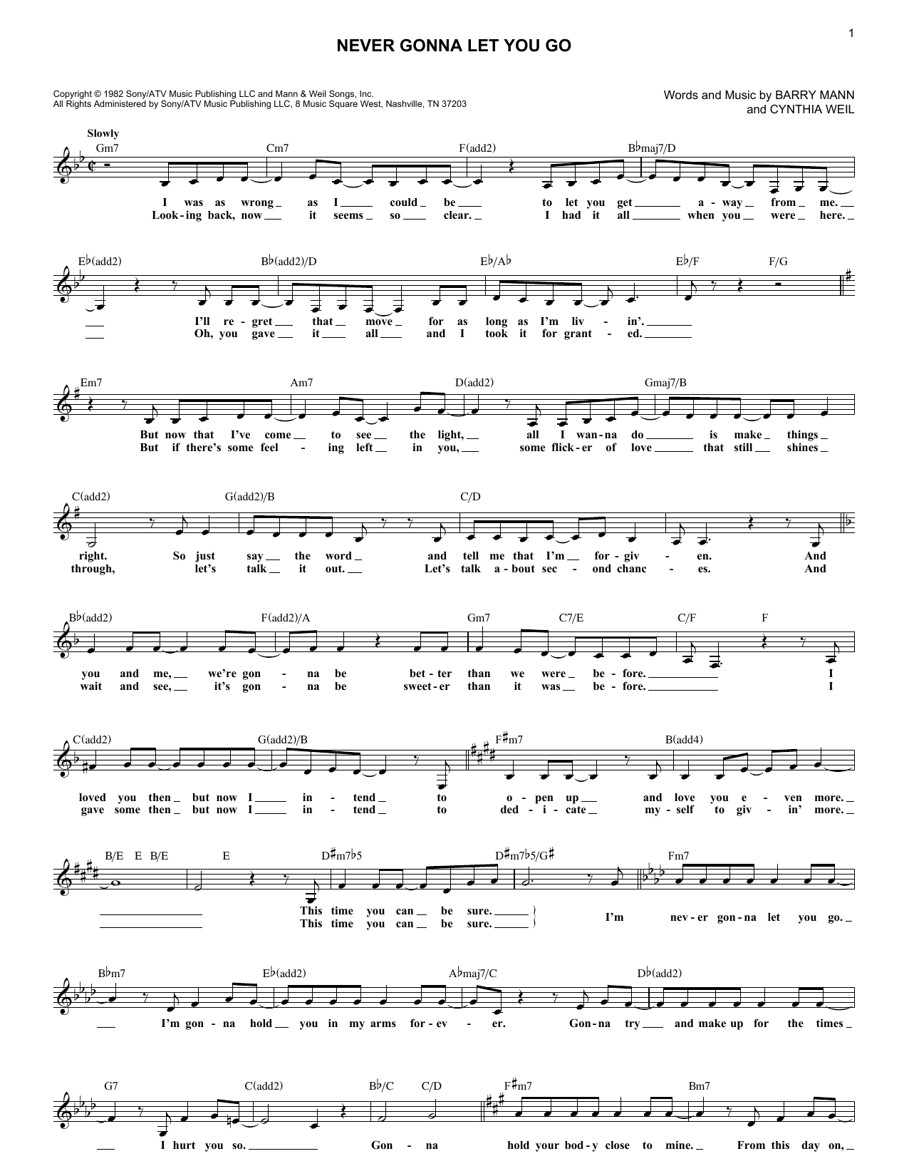 sergio-mendes-never-gonna-let-you-go-sheet-music-notes-chords