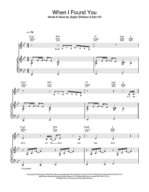 Learn to play Britney Spears When I Found You sheet music for Piano, Vocal & Guitar in minutes. Britney Spears When I Found You sheet music notes and chords. Download Printable PDF.