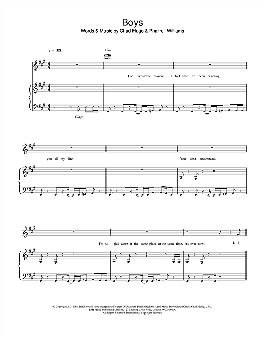 Learn to play Britney Spears Boys sheet music for Piano, Vocal & Guitar in minutes. Britney Spears Boys sheet music notes and chords. Download Printable PDF.
