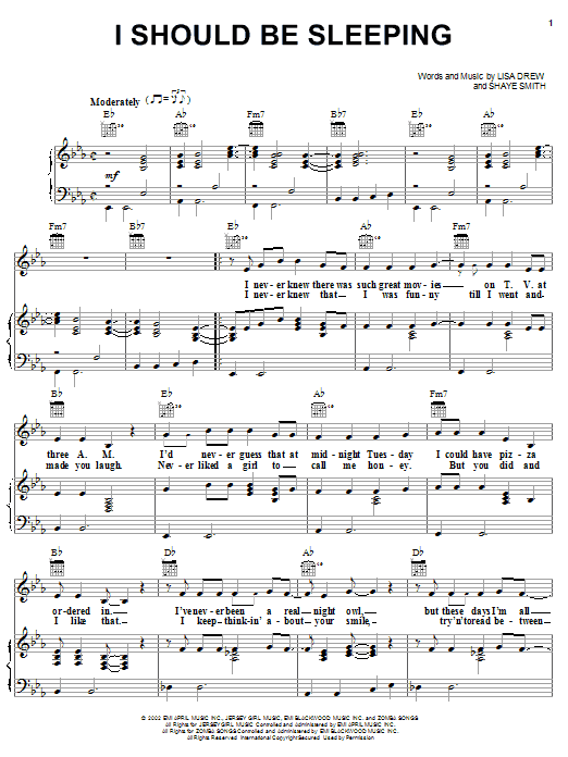 Learn to play Emerson Drive I Should Be Sleeping sheet music for Piano, Vocal & Guitar (Right-Hand Melody) in minutes. Emerson Drive I Should Be Sleeping sheet music notes and chords. Download Printable PDF.
