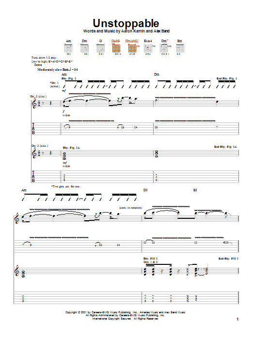 Learn to play The Calling Unstoppable sheet music for Guitar Tab in minutes. The Calling Unstoppable sheet music notes and chords. Download Printable PDF.