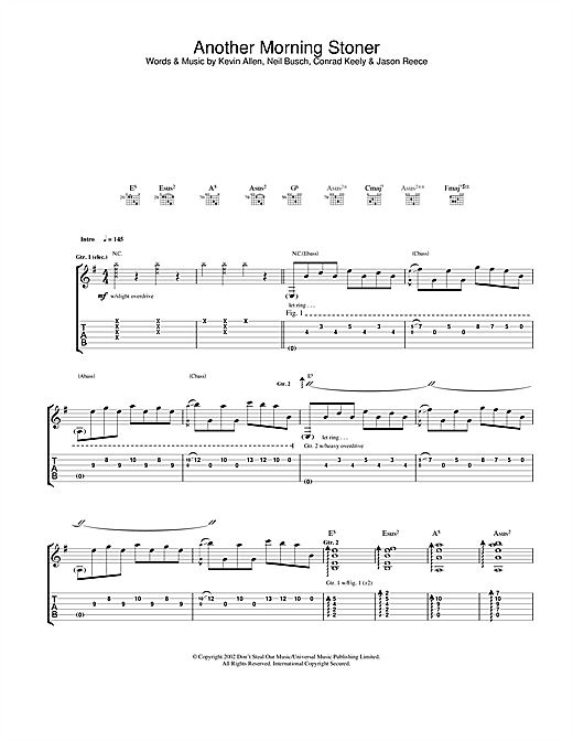 Learn to play And You Will Know Us By The Trail Of Dead Another Morning Stoner sheet music for Guitar Tab in minutes. And You Will Know Us By The Trail Of Dead Another Morning Stoner sheet music notes and chords. Download Printable PDF.