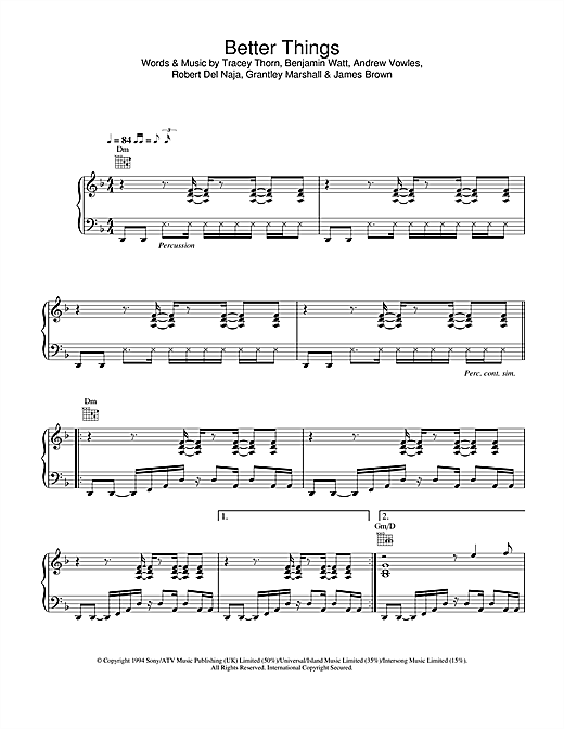 Learn to play Massive Attack Better Things sheet music for Piano, Vocal & Guitar in minutes. Massive Attack Better Things sheet music notes and chords. Download Printable PDF.