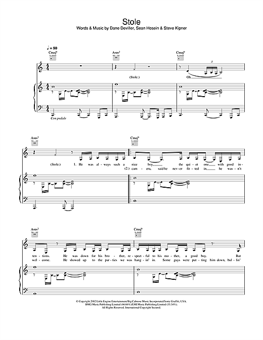 Learn to play Kelly Rowland Stole sheet music for Piano, Vocal & Guitar in minutes. Kelly Rowland Stole sheet music notes and chords. Download Printable PDF.