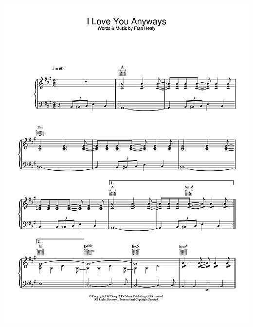 Learn to play Travis I Love You Anyways sheet music for Piano, Vocal & Guitar in minutes. Travis I Love You Anyways sheet music notes and chords. Download Printable PDF.