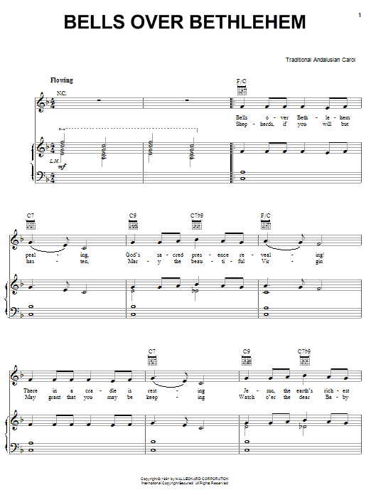 Learn to play Traditional Carol Bells Over Bethlehem sheet music for Piano, Vocal & Guitar (Right-Hand Melody) in minutes. Traditional Carol Bells Over Bethlehem sheet music notes and chords. Download Printable PDF.