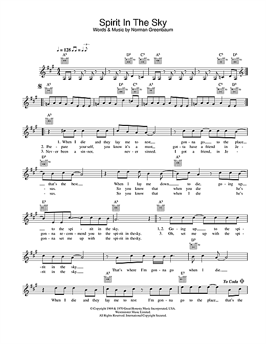 Learn to play Gareth Gates Spirit In The Sky sheet music for Melody Line, Lyrics & Chords in minutes. Gareth Gates Spirit In The Sky sheet music notes and chords. Download Printable PDF.