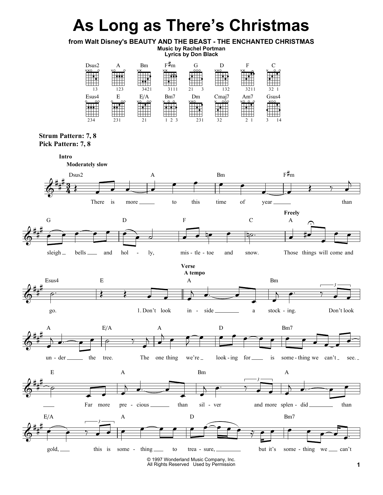 Learn to play Peabo Bryson and Roberta Flack As Long As There's Christmas sheet music for Easy Guitar in minutes. Peabo Bryson and Roberta Flack As Long As There's Christmas sheet music notes and chords. Download Printable PDF.