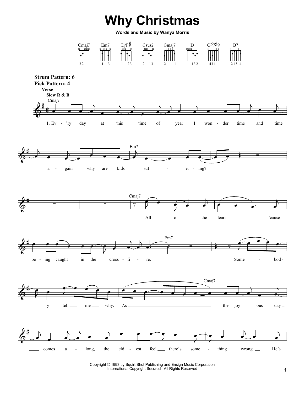 Learn to play Boyz II Men Why Christmas sheet music for Easy Guitar in minutes. Boyz II Men Why Christmas sheet music notes and chords. Download Printable PDF.