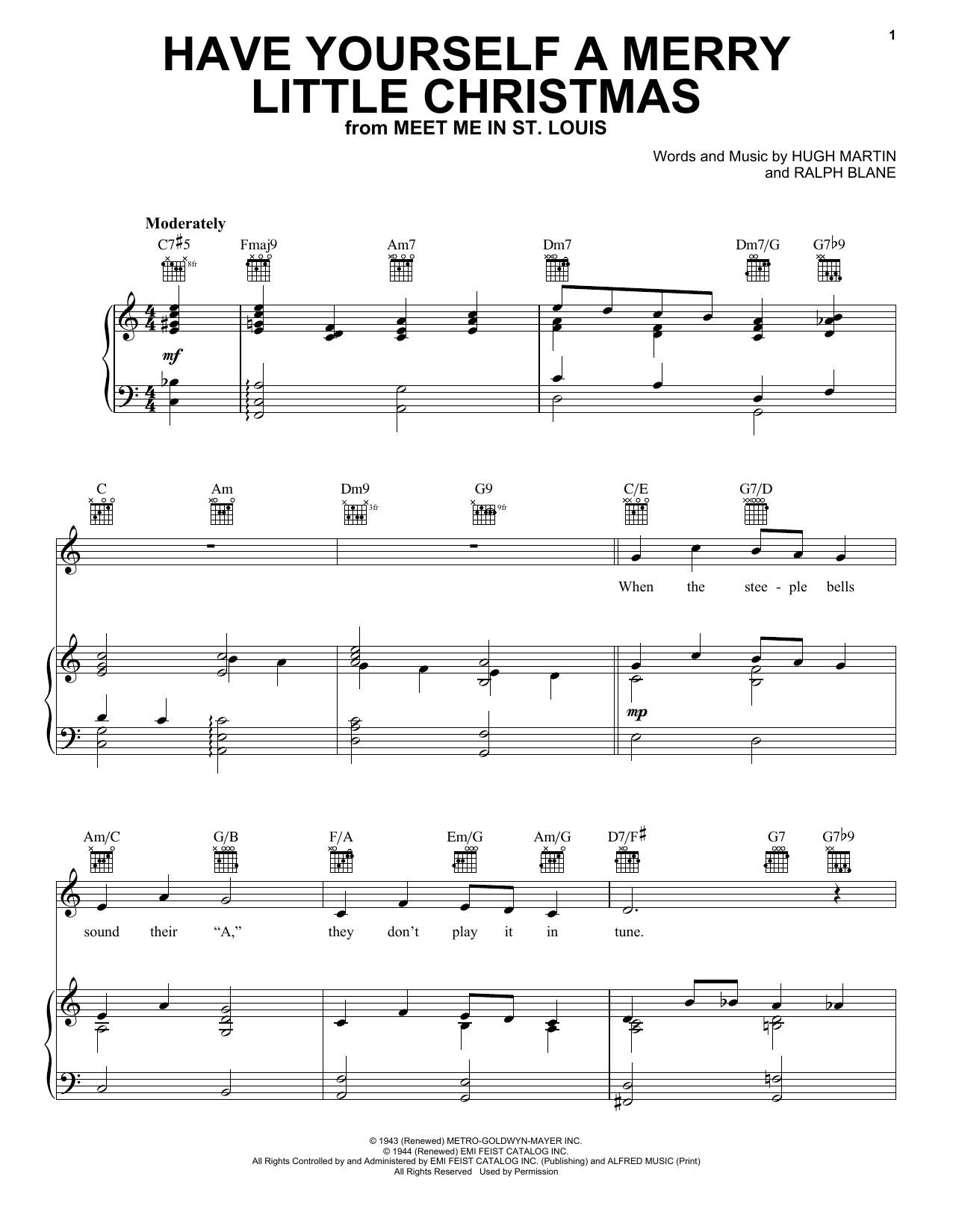 Learn to play Frank Sinatra Have Yourself A Merry Little Christmas sheet music for Piano, Vocal & Guitar (Right-Hand Melody) in minutes. Frank Sinatra Have Yourself A Merry Little Christmas sheet music notes and chords. Download Printable PDF.