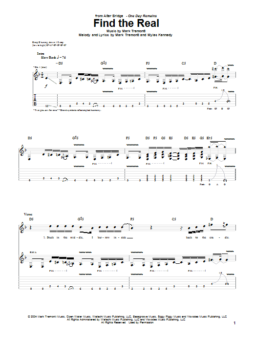Learn to play Alter Bridge Find The Real sheet music for Guitar Tab in minutes. Alter Bridge Find The Real sheet music notes and chords. Download Printable PDF.