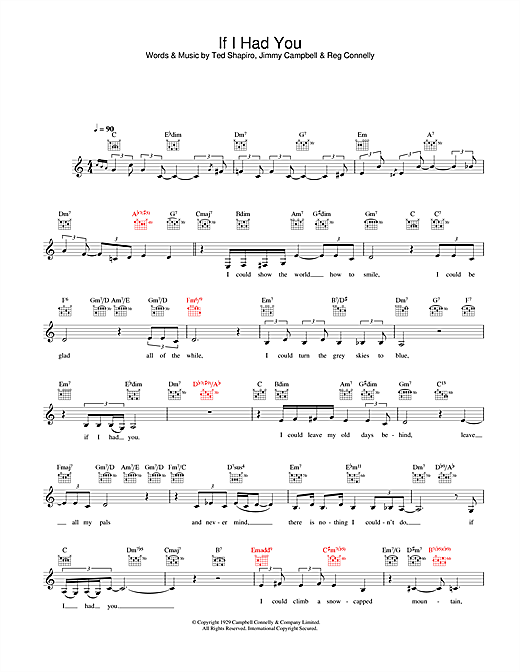Learn to play Diana Krall If I Had You sheet music for Melody Line, Lyrics & Chords in minutes. Diana Krall If I Had You sheet music notes and chords. Download Printable PDF.