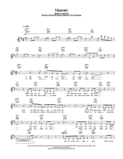 Learn to play DJ Sammy Heaven (piano version) sheet music for Melody Line, Lyrics & Chords in minutes. DJ Sammy Heaven (piano version) sheet music notes and chords. Download Printable PDF.