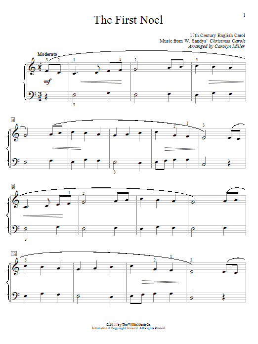 Learn to play Traditional Carol The First Noel sheet music for Piano in minutes. Traditional Carol The First Noel sheet music notes and chords. Download Printable PDF.