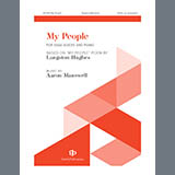 Download or print Aaron Manswell My People Sheet Music Printable PDF -page score for Concert / arranged SSAA Choir SKU: 1728236.