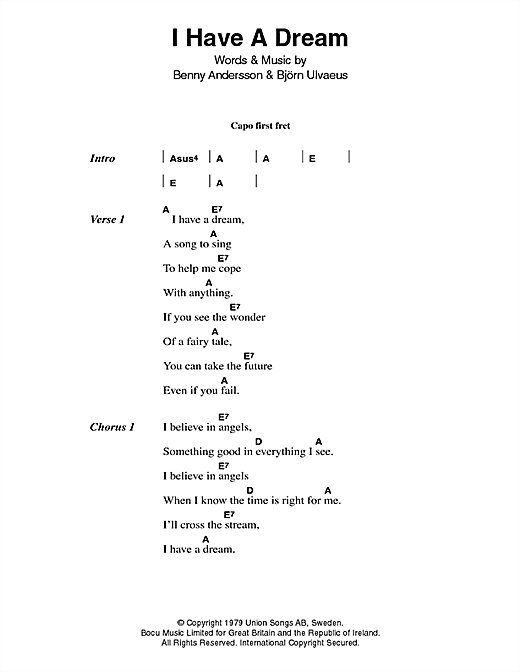 Download ABBA Sheet Music and learn how to play SATB PDF score in minutes