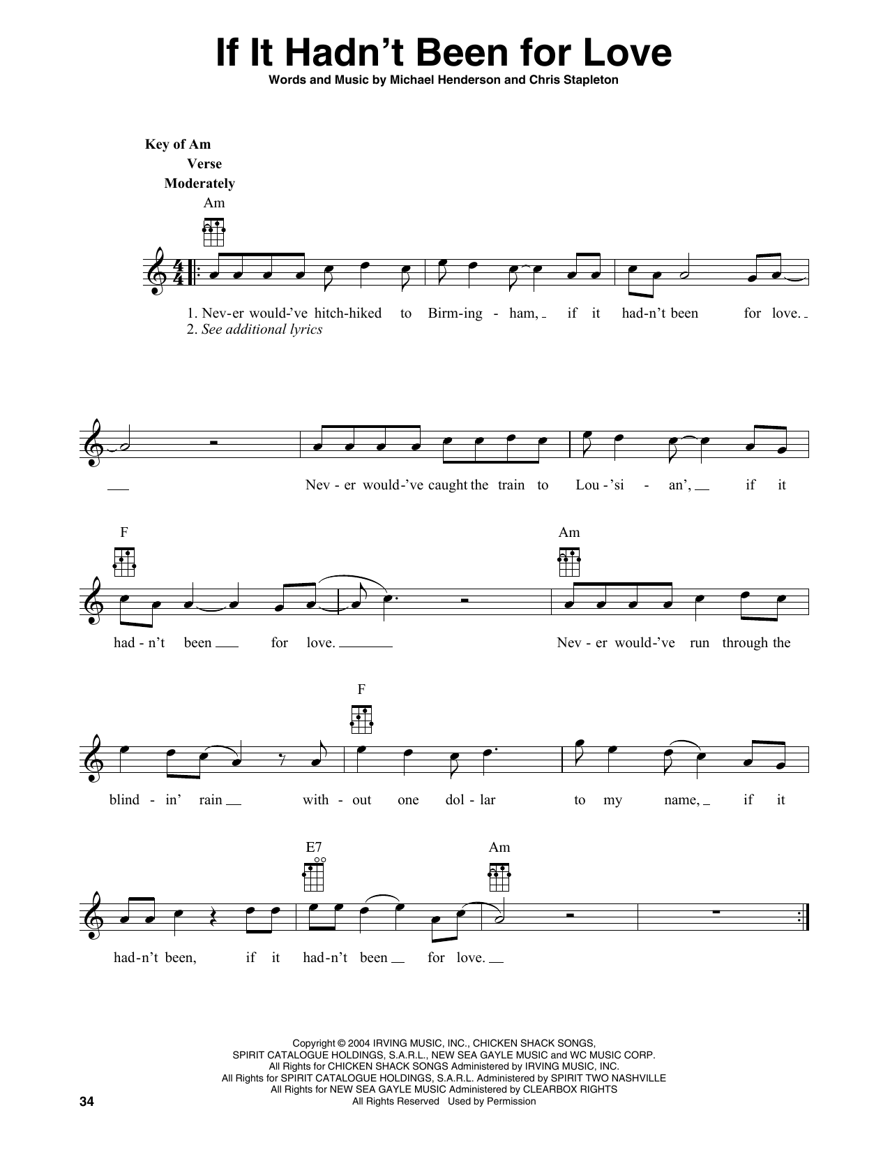 Download Adele If It Hadn't Been For Love (arr. Fred Sokolow) Sheet Music and learn how to play Banjo Tab PDF digital score in minutes