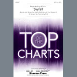 Download or print Paul Langford Skyfall Sheet Music Printable PDF -page score for Concert / arranged SATB SKU: 95905.
