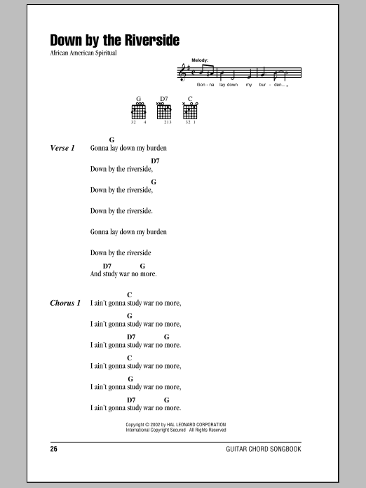Download African-American Spiritual Sheet Music and learn how to play Chord Buddy PDF score in minutes