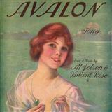 Download or print Al Jolson Avalon Sheet Music Printable PDF -page score for Easy Listening / arranged Piano, Vocal & Guitar (Right-Hand Melody) SKU: 44858.