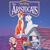 Download or print Al Rinker Ev'rybody Wants To Be A Cat (from Walt Disney's The Aristocats) Sheet Music Printable PDF -page score for Children / arranged Piano, Vocal & Guitar (Right-Hand Melody) SKU: 154408.