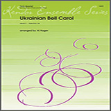 Download or print Al Hager Ukrainian Bell Carol - 1st Flute Sheet Music Printable PDF -page score for Classical / arranged Brass Ensemble SKU: 325715.