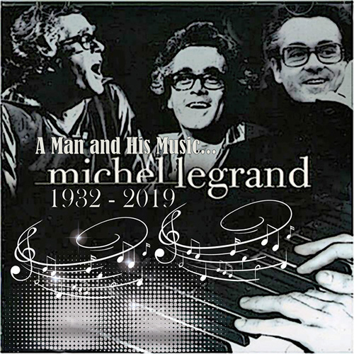 Alan and Marilyn Bergman and Michel Legrand album picture