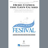 Download or print Alan Billingsley Here Comes The Lion Guard Sheet Music Printable PDF -page score for Pop / arranged SATB SKU: 171500.