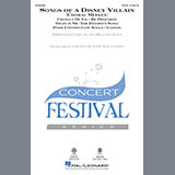 Download or print Alan Billingsley Songs Of A Disney Villain (Choral Medley) Sheet Music Printable PDF -page score for Disney / arranged SATB Choir SKU: 415528.