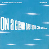 Download or print Alan Jay Lerner Love With All The Trimmings (from On A Clear Day You Can See Forever) Sheet Music Printable PDF -page score for Standards / arranged Piano, Vocal & Guitar Chords (Right-Hand Melody) SKU: 1754504.