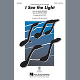 Download or print Alan Menken I See The Light (from Disney's Tangled) (arr. Mac Huff) Sheet Music Printable PDF -page score for Disney / arranged SATB Choir SKU: 296822.