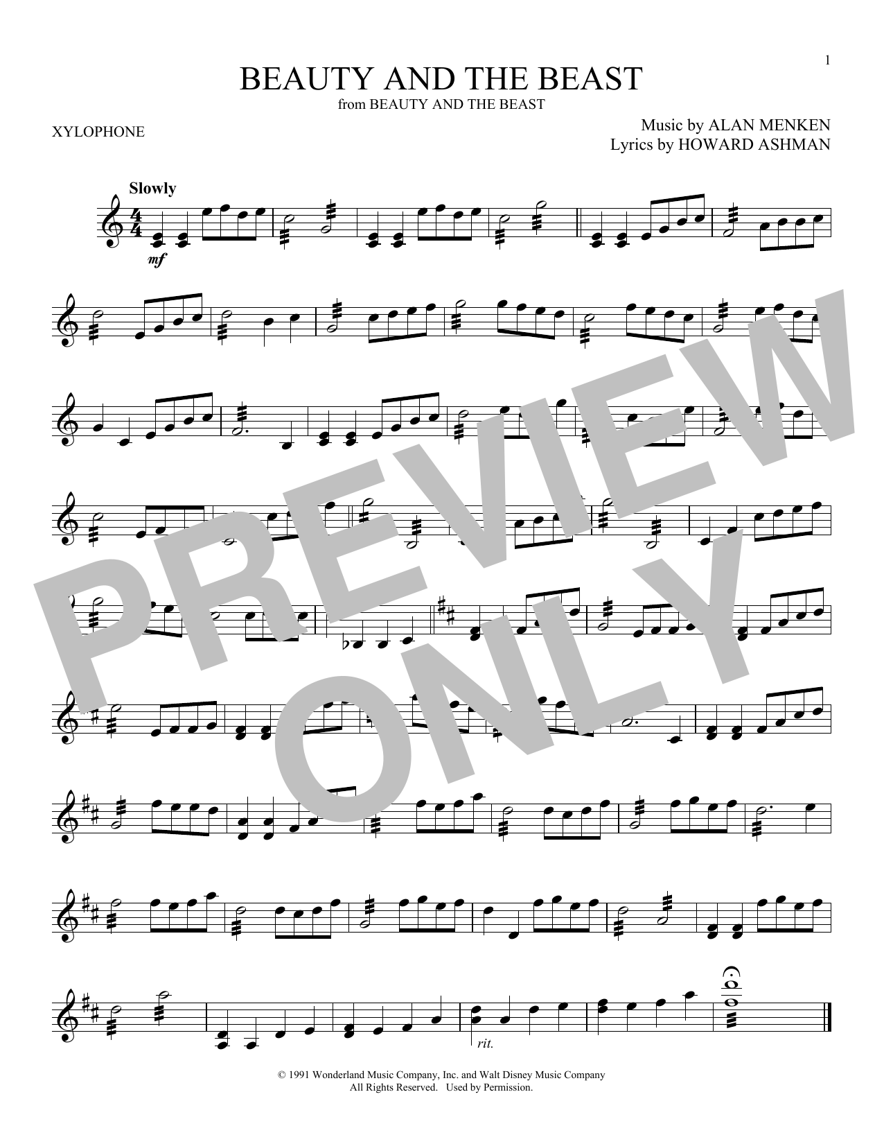 Download Alan Menken Sheet Music and learn how to play Piano & Vocal PDF score in minutes