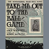Download or print Albert von Tilzer Take Me Out To The Ball Game Sheet Music Printable PDF -page score for Children / arranged Melody Line, Lyrics & Chords SKU: 187226.