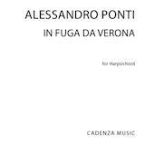 Download or print Alessandro Ponti In fuga da Verona Sheet Music Printable PDF -page score for Classical / arranged Piano Solo SKU: 1626595.