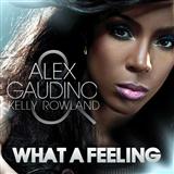 Download or print Alex Gaudino What A Feeling (feat. Kelly Rowland) Sheet Music Printable PDF -page score for Pop / arranged Piano, Vocal & Guitar (Right-Hand Melody) SKU: 109652.