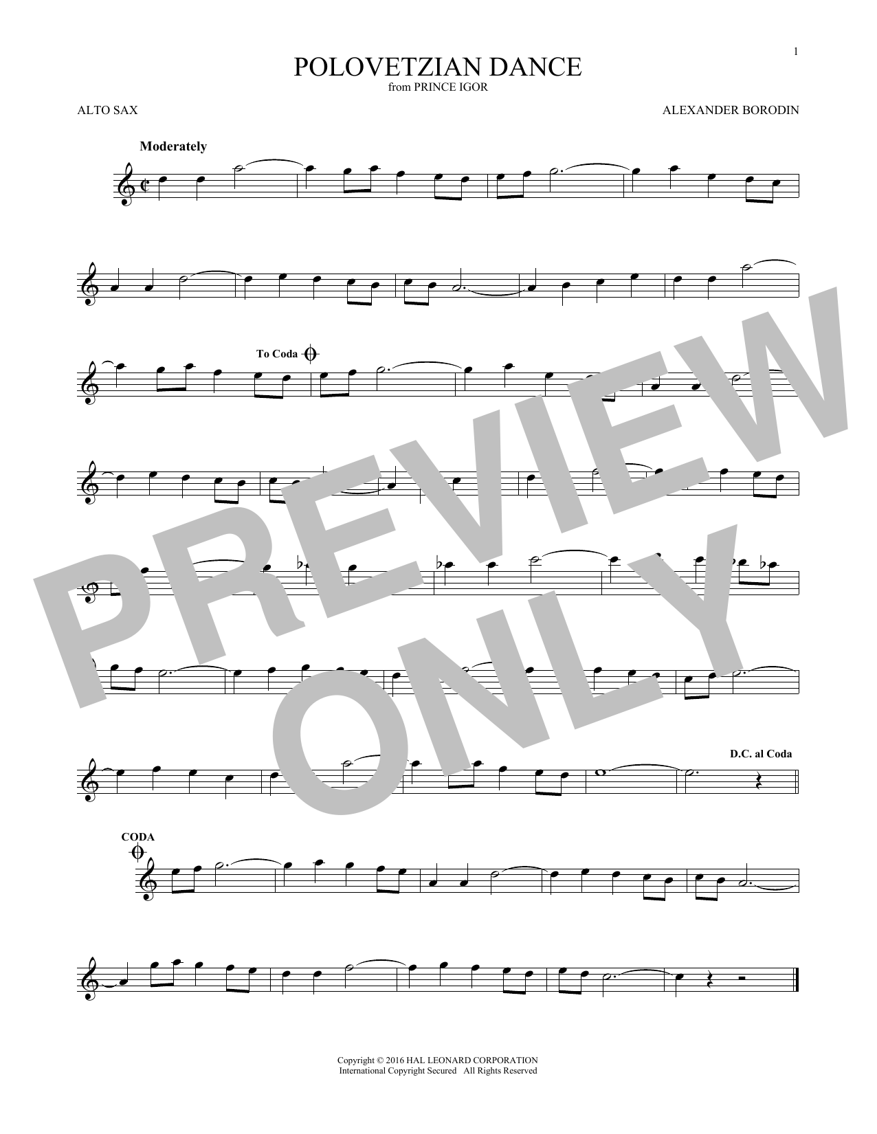 Download Alexander Borodin Polovetsian Dances Sheet Music and learn how to play Viola PDF digital score in minutes
