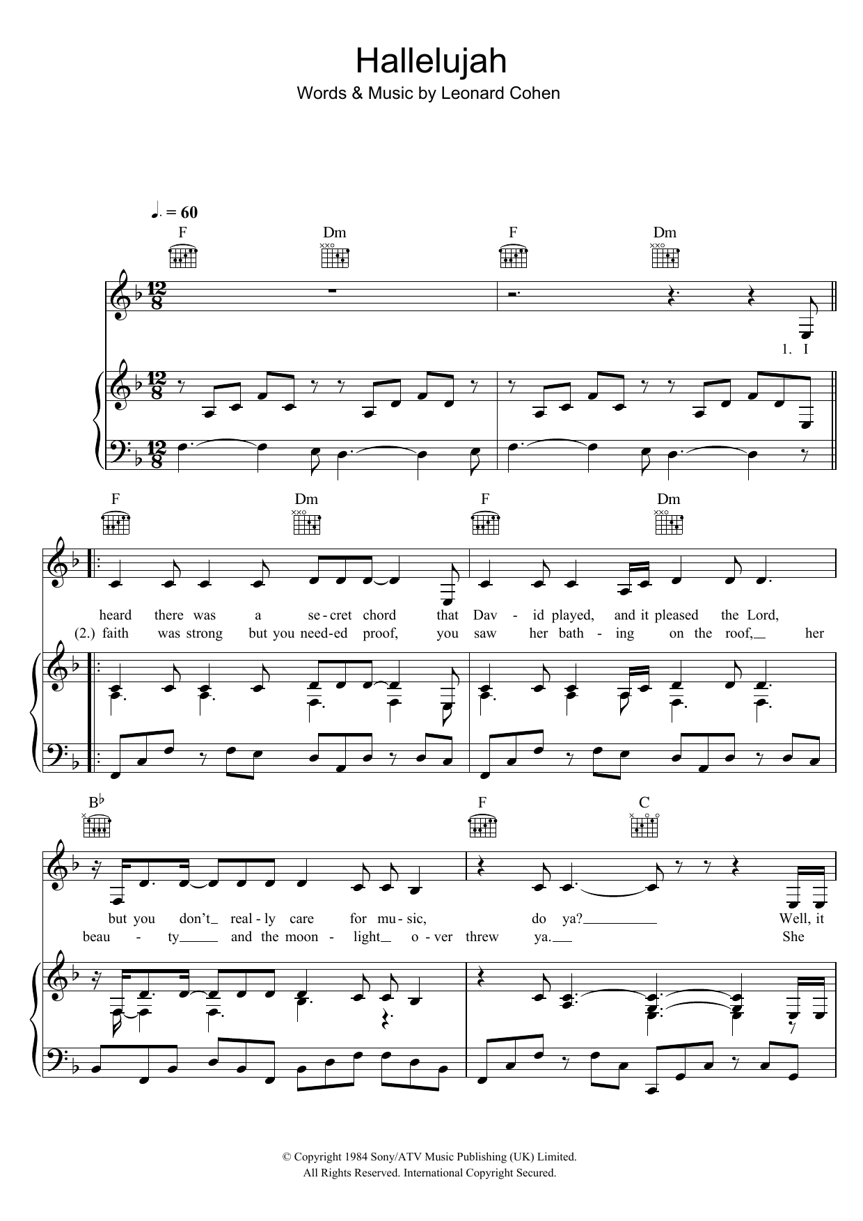 Download Alexandra Burke Hallelujah Sheet Music and learn how to play Flute PDF digital score in minutes