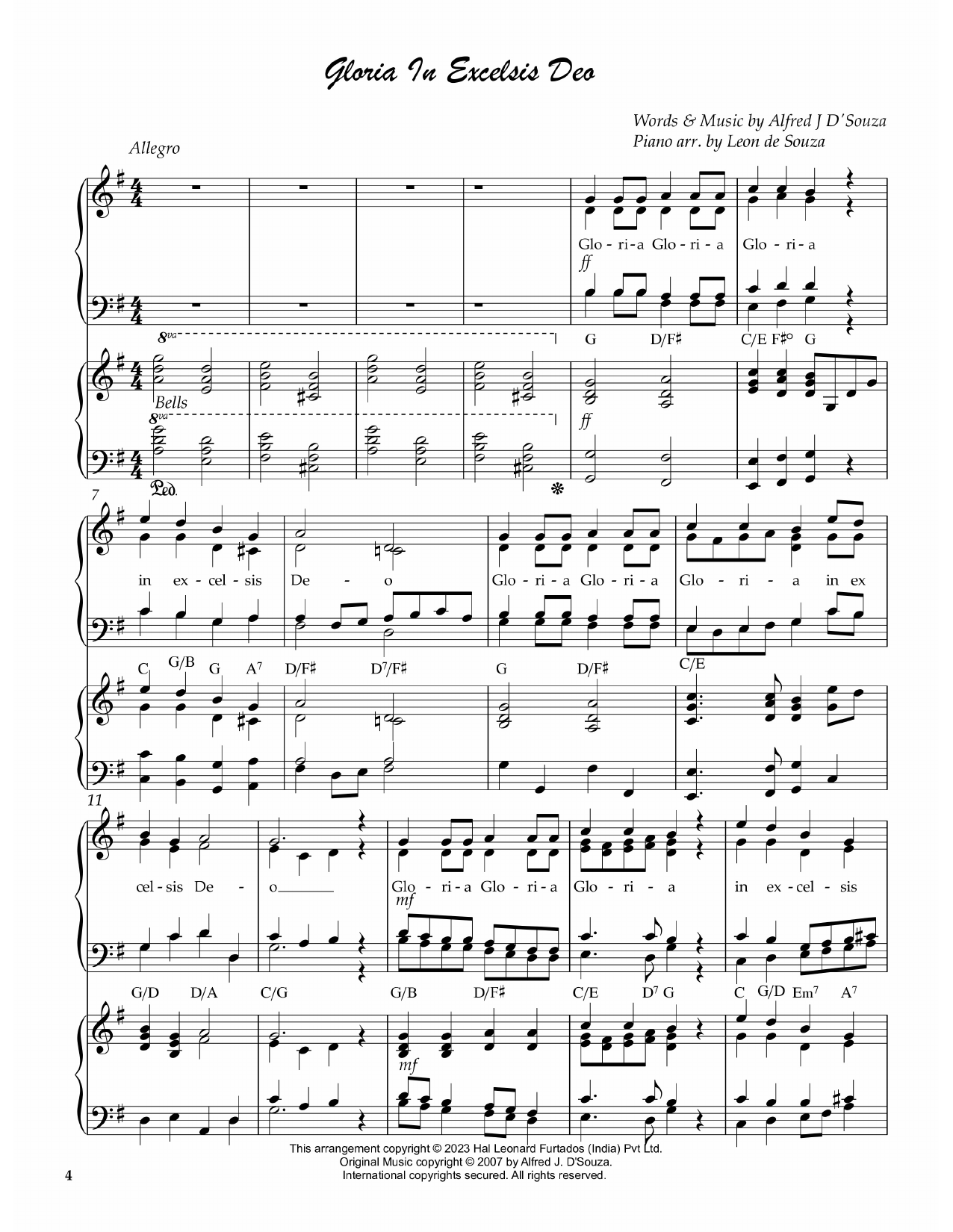 Download Alfred J. D'Souza Because He Became A Child Sheet Music and learn how to play SATB Choir PDF digital score in minutes