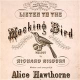Download or print Alice Hawthorne Listen To The Mocking Bird Sheet Music Printable PDF -page score for Children / arranged Piano & Vocal SKU: 89085.