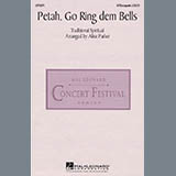 Download or print Traditional Spiritual Petah, Go Ring Dem Bells (arr. Alice Parker) Sheet Music Printable PDF -page score for Concert / arranged SATB SKU: 58449.